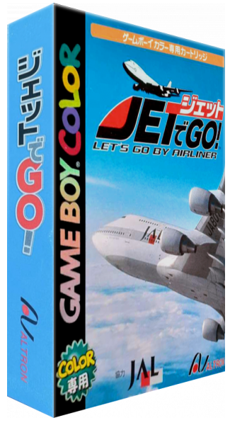 Jet de Go! - Let's Go by Airliner — box-3D (JP)