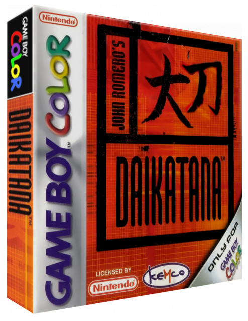 John Romero's Daikatana — box-3D (EU)