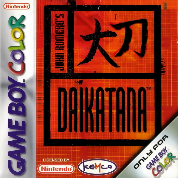 John Romero's Daikatana box art