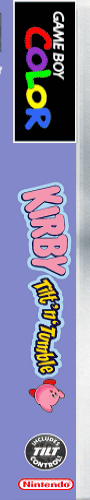 Kirby Tilt 'n' Tumble — box-2D-side (US)