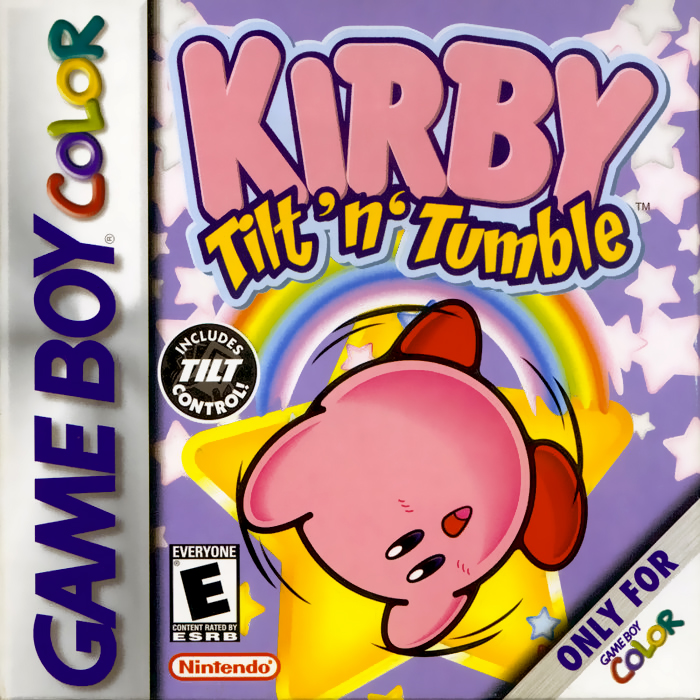 Kirby Tilt 'n' Tumble box art