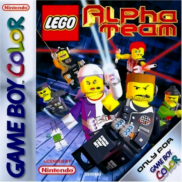 LEGO Alpha Team — box-2D (EU)