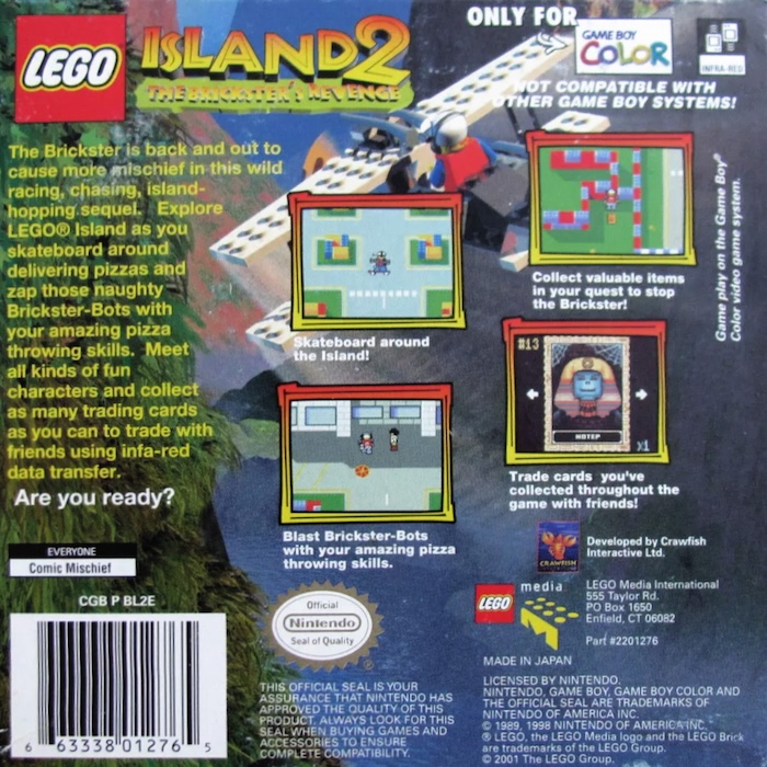 LEGO Island 2 : The Brickster's Revenge — box-2D-back (US)