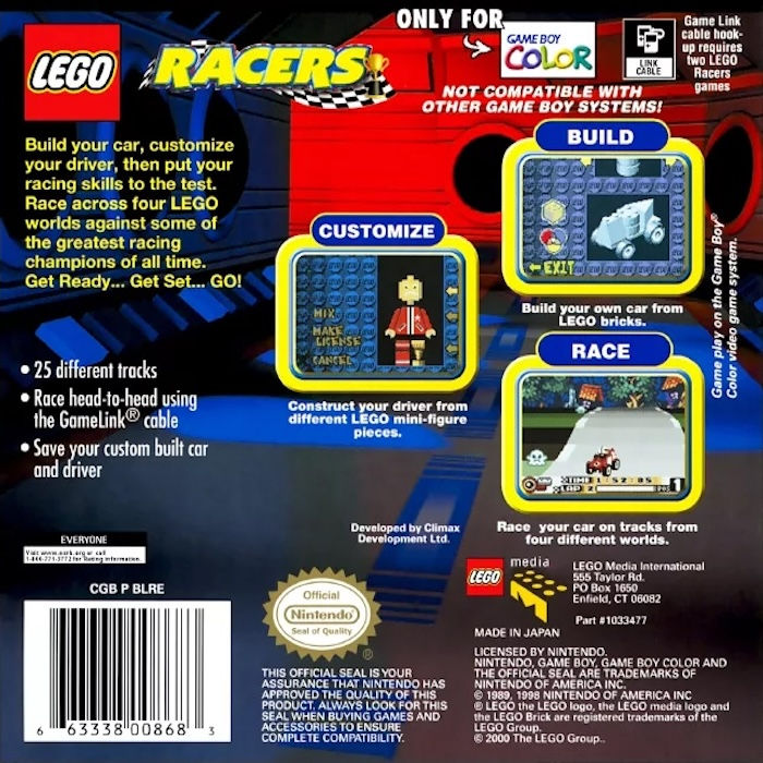 LEGO Racers — box-2D-back (US)
