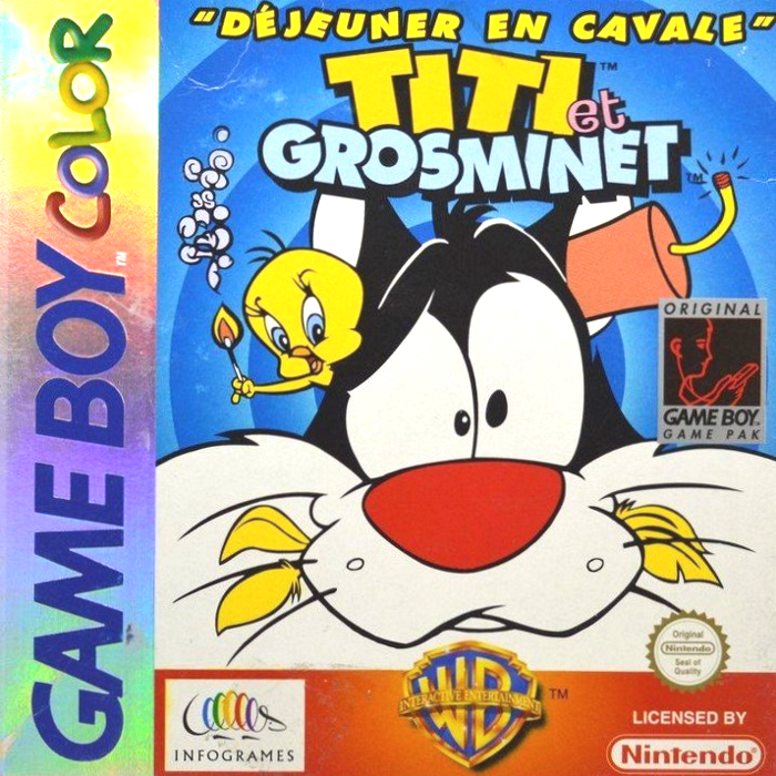 Looney Tunes - Twouble! — box-2D (FR)