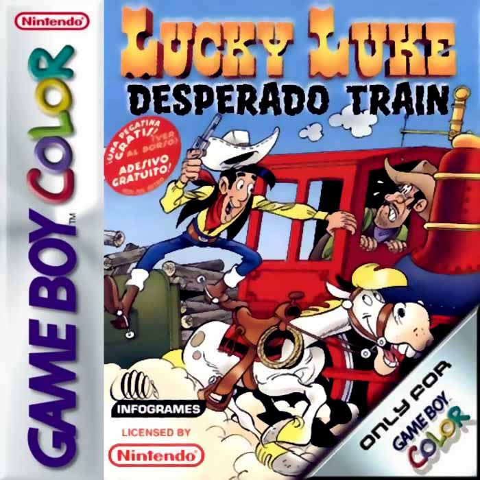 Lucky Luke - Desperado Train box art