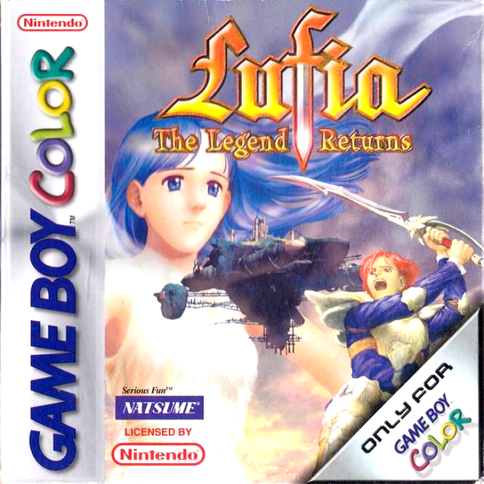Lufia - The Legend Returns — box-2D (EU)