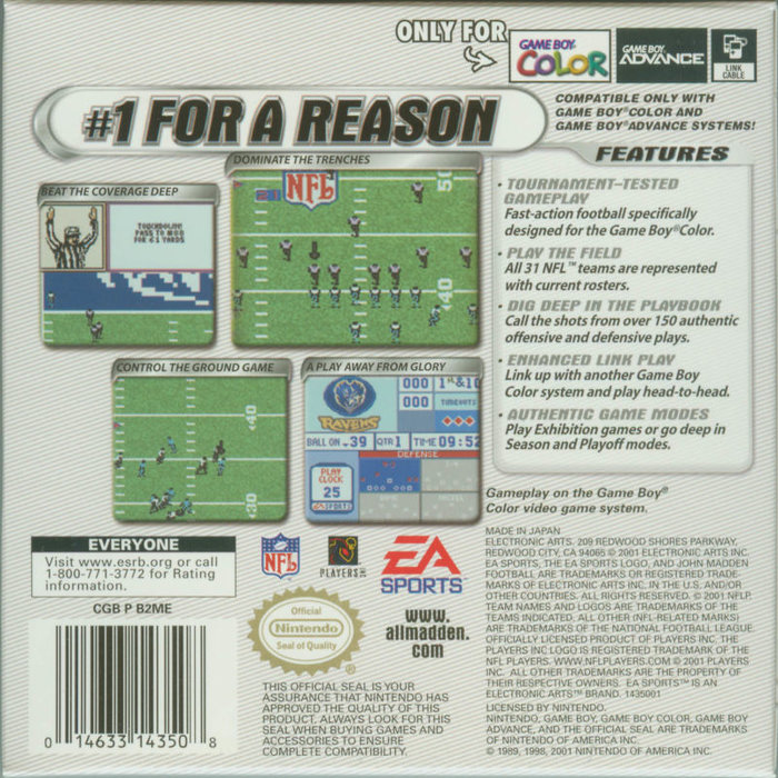 Madden Nfl 2002 — box-2D-back (US)
