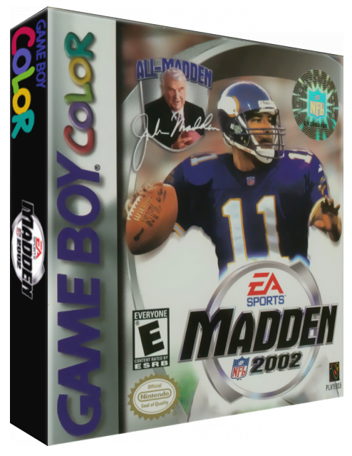 Madden Nfl 2002 — box-3D (US)