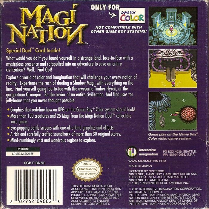 Magi Nation — box-2D-back (US)