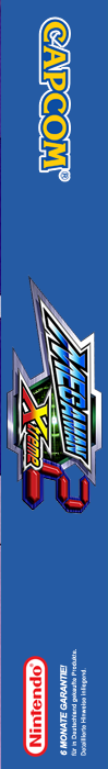 Mega Man Xtreme 2 — box-2D-side (US)