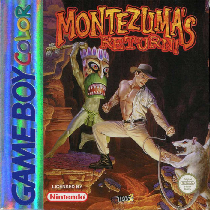 Montezuma's Return! — box-2D (EU)