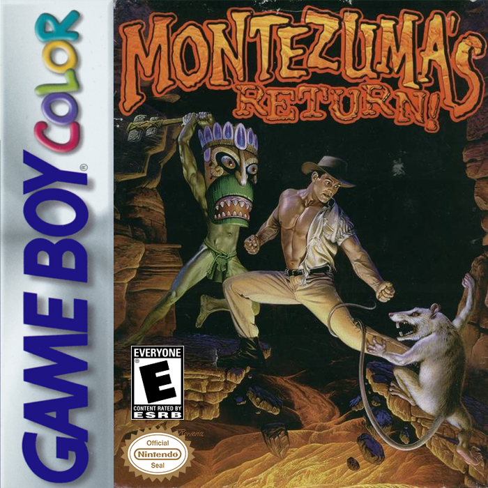 Montezuma's Return! box art