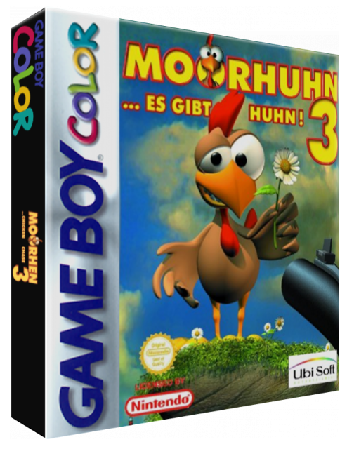 Moorhen 3 - The Chicken Chase! — box-3D (EU)