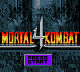 Mortal Kombat 4 — sstitle (WOR)