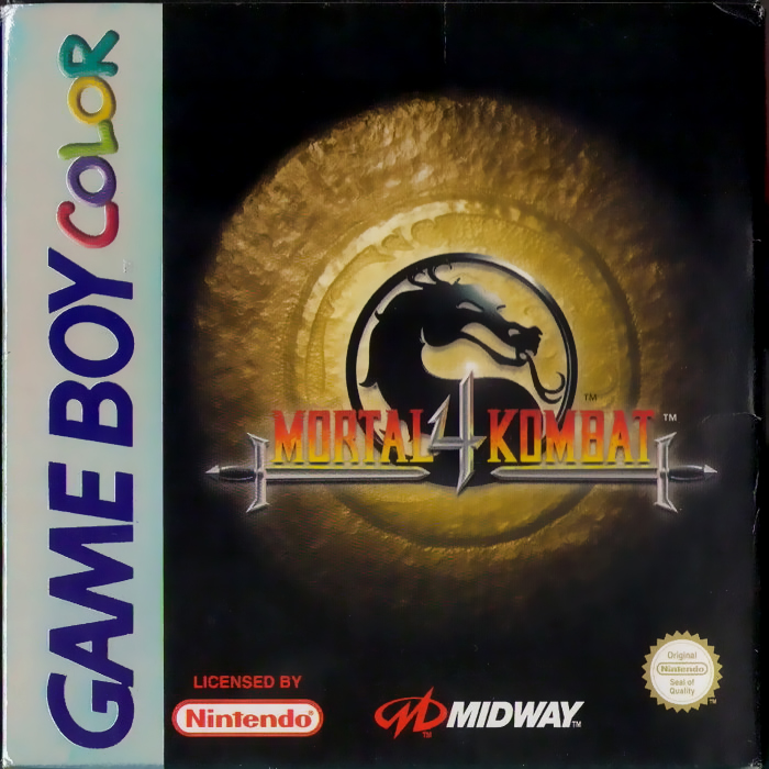 Mortal Kombat 4 box art