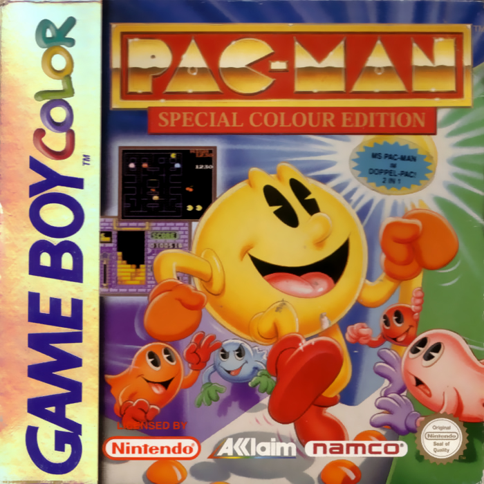 Pac-man - Special Color Edition — box-2D (EU)
