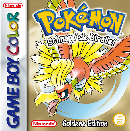 Pokémon : Gold Version — box-2D (DE)