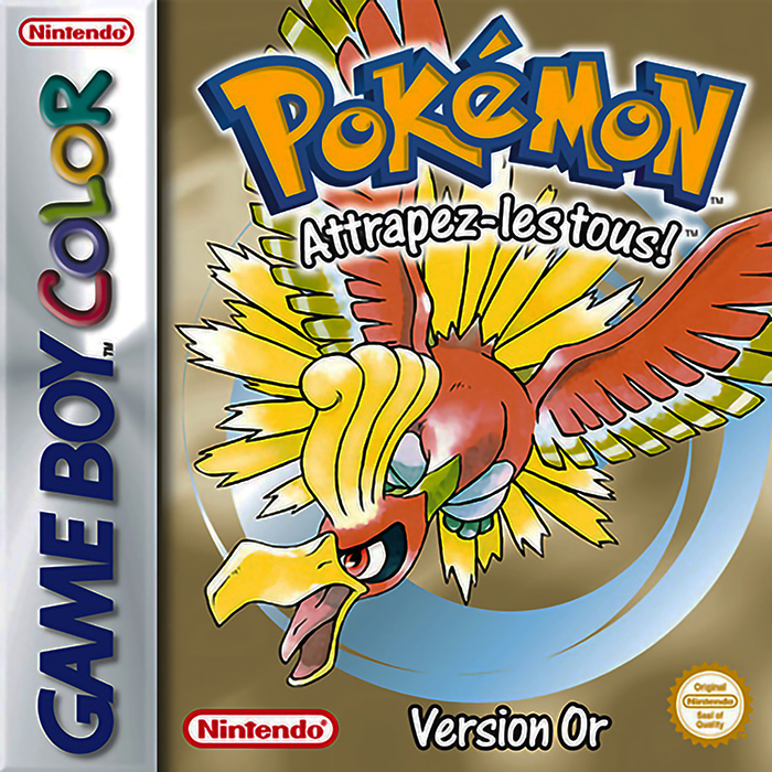 Pokémon : Gold Version — box-2D (FR)