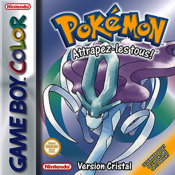 Pokémon - Crystal Version — box-2D (FR)