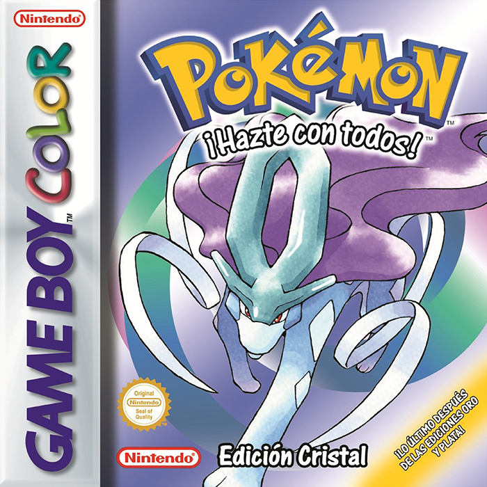 Pokémon - Crystal Version — box-2D (SP)