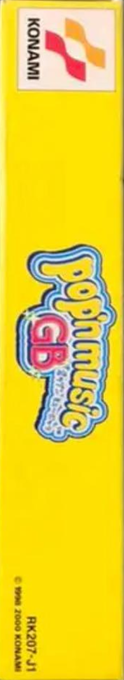Pop'n Music GB — box-2D-side (JP)