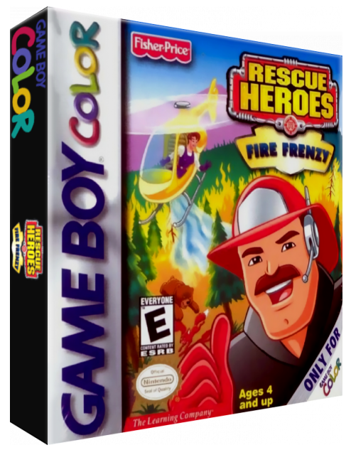 Rescue Heroes - Fire Frenzy — box-3D (US)