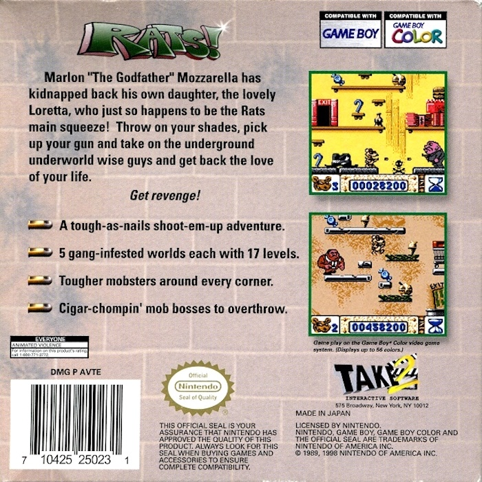 Rats! — box-2D-back (US)