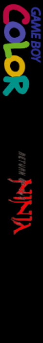 Return of the Ninja — box-2D-side (US)
