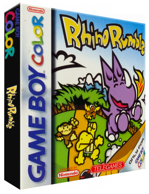 Rhino Rumble — box-3D (US)