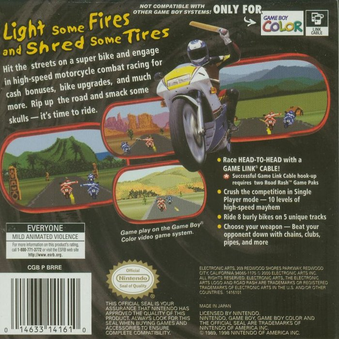 Road Rash — box-2D-back (US)