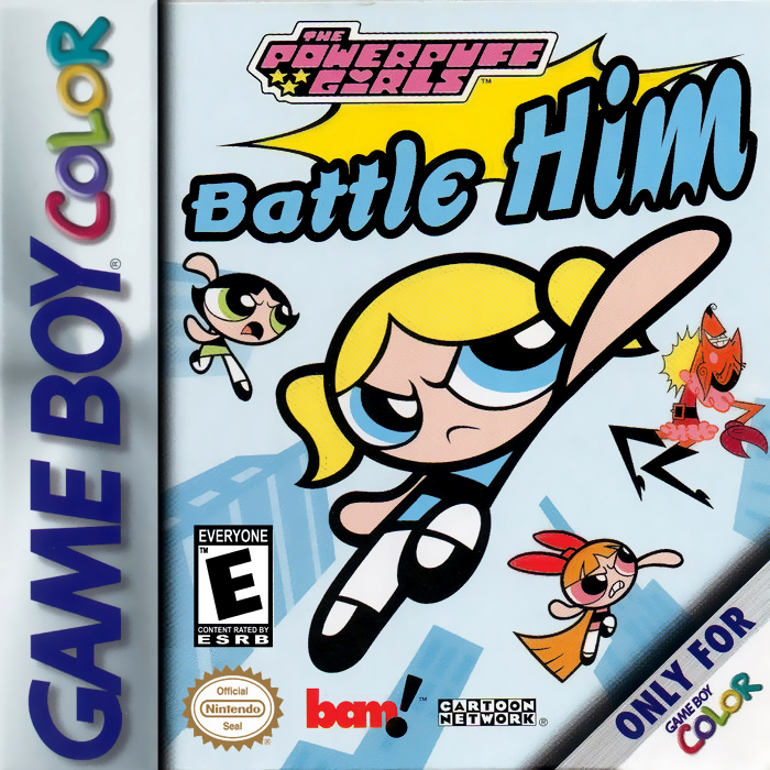 The Powerpuff Girls : Battle Him box art