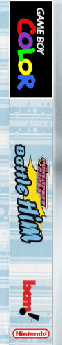 The Powerpuff Girls : Battle Him — box-2D-side (US)