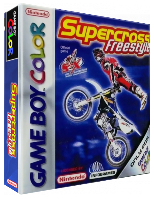 Supercross Freestyle — box-3D (EU)