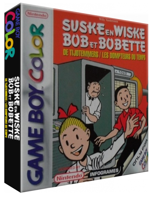 Bob Et Bobette - Les Dompteurs Du Temps — box-3D (EU)
