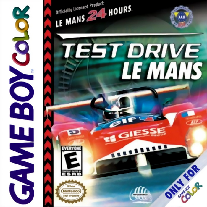 Test Drive - Le Mans box art