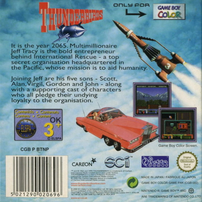 Thunderbirds — box-2D-back (EU)