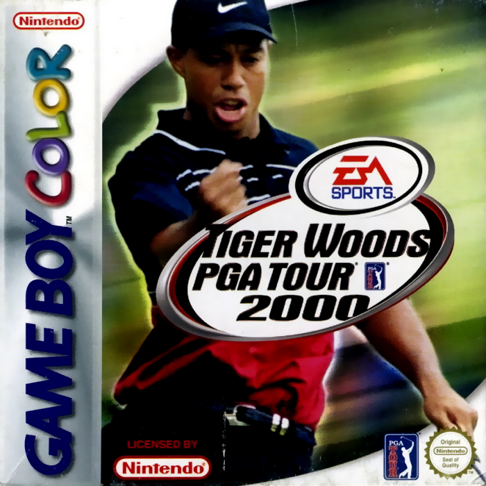 Tiger Woods PGA Tour 2000 box art