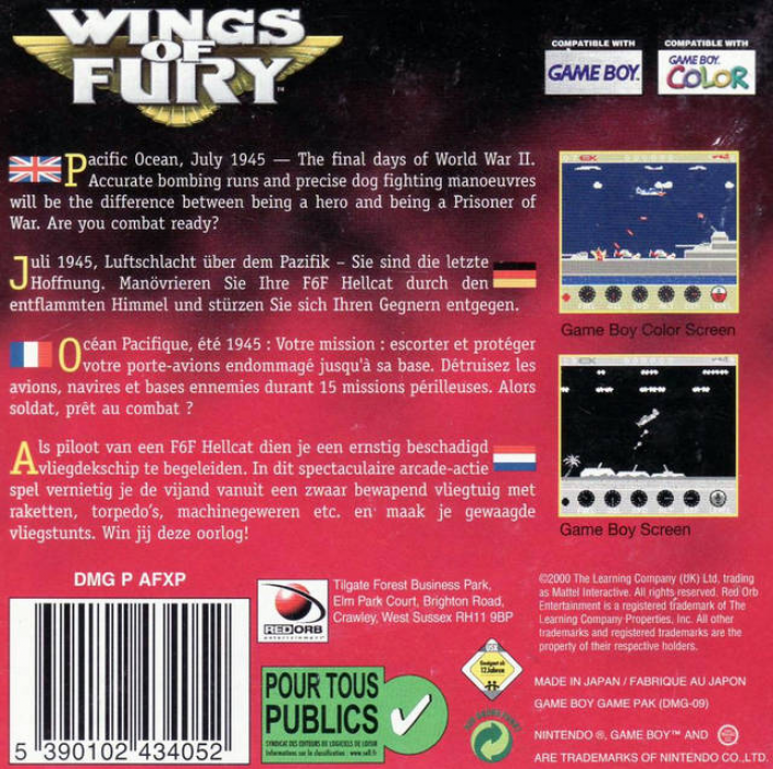 Wings Of Fury — box-2D-back (EU)