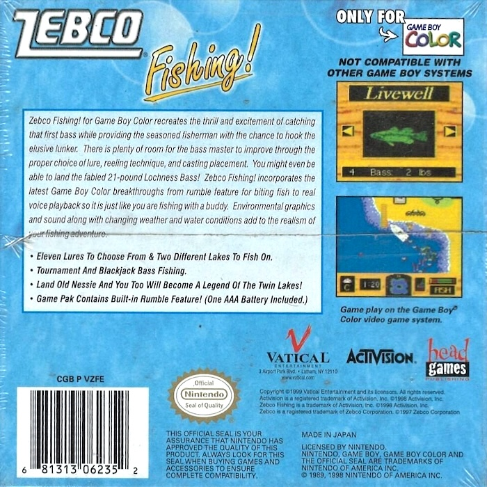 Zebco Fishing! — box-2D-back (US)