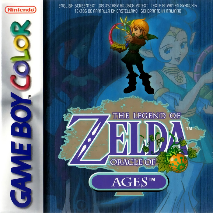 Legend Of Zelda - Oracle Of Ages, The — box-2D (EU)