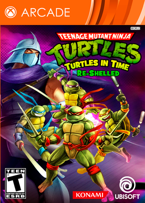 Teenage Mutant Ninja Turtles - Turtles In Time Re-shelled box art