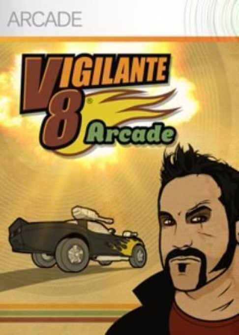 Vigilante 8 - Arcade box art