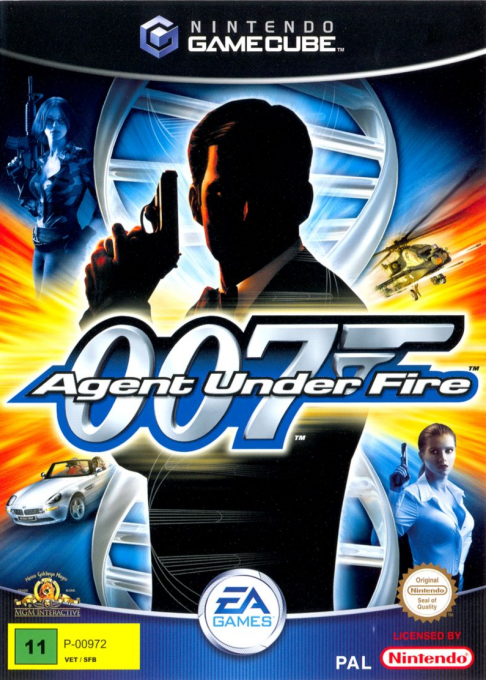 James Bond 007 - Agent Under Fire — box-2D (SE)