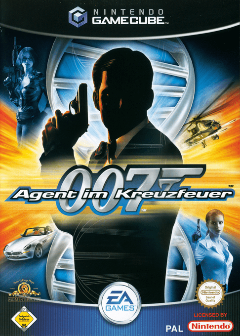 James Bond 007 - Agent Under Fire — box-2D (DE)