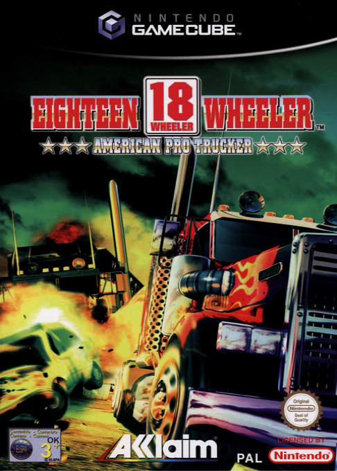 18 Wheeler American Pro Trucker — box-2D (EU)