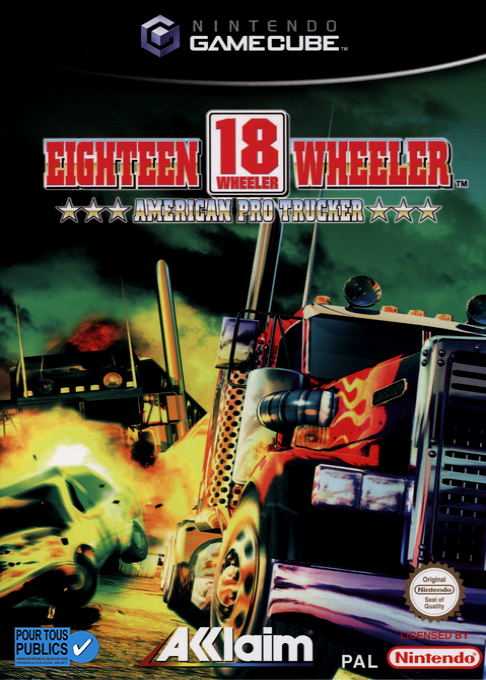 18 Wheeler American Pro Trucker — box-2D (FR)