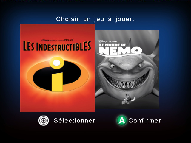 2 Games In 1 - The Incredibles / Finding Nemo — sstitle (WOR)