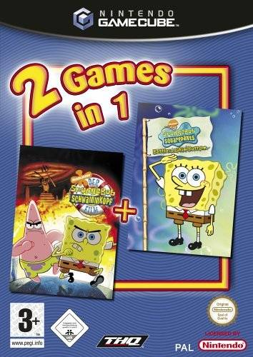 2 Games In 1 - The Spongebob Squarepants Movie / Battle For Bikini Bottom box art