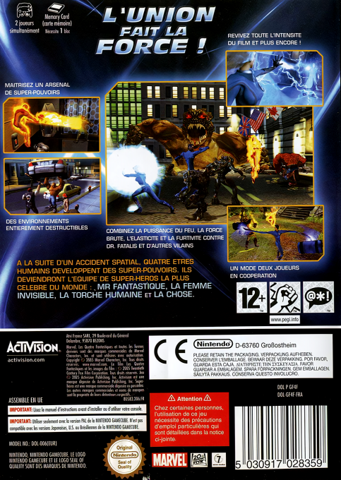 Fantastic Four — box-2D-back (FR)